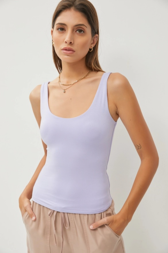 Basic Scoop Neck Tank