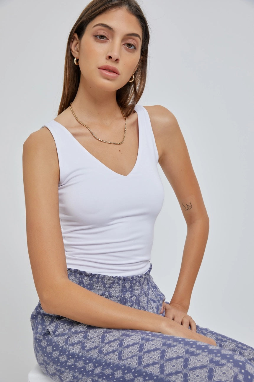 Basic V-Neck Tank