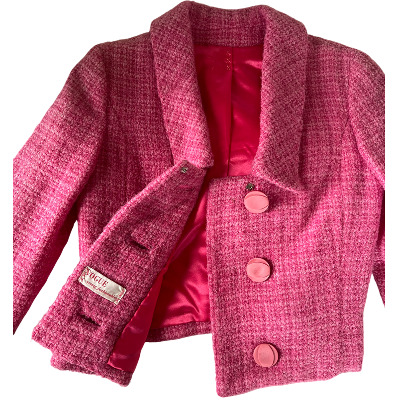 Vintage 1960's Vogue Pink Blazer