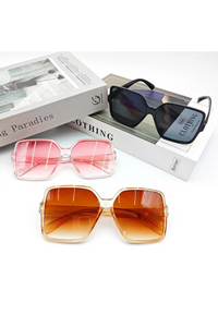 Street Shooting Square Large Frame Sunglasses