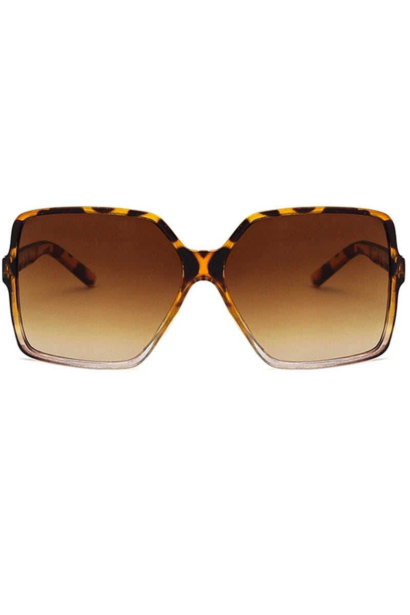 Street Shooting Square Large Frame Sunglasses