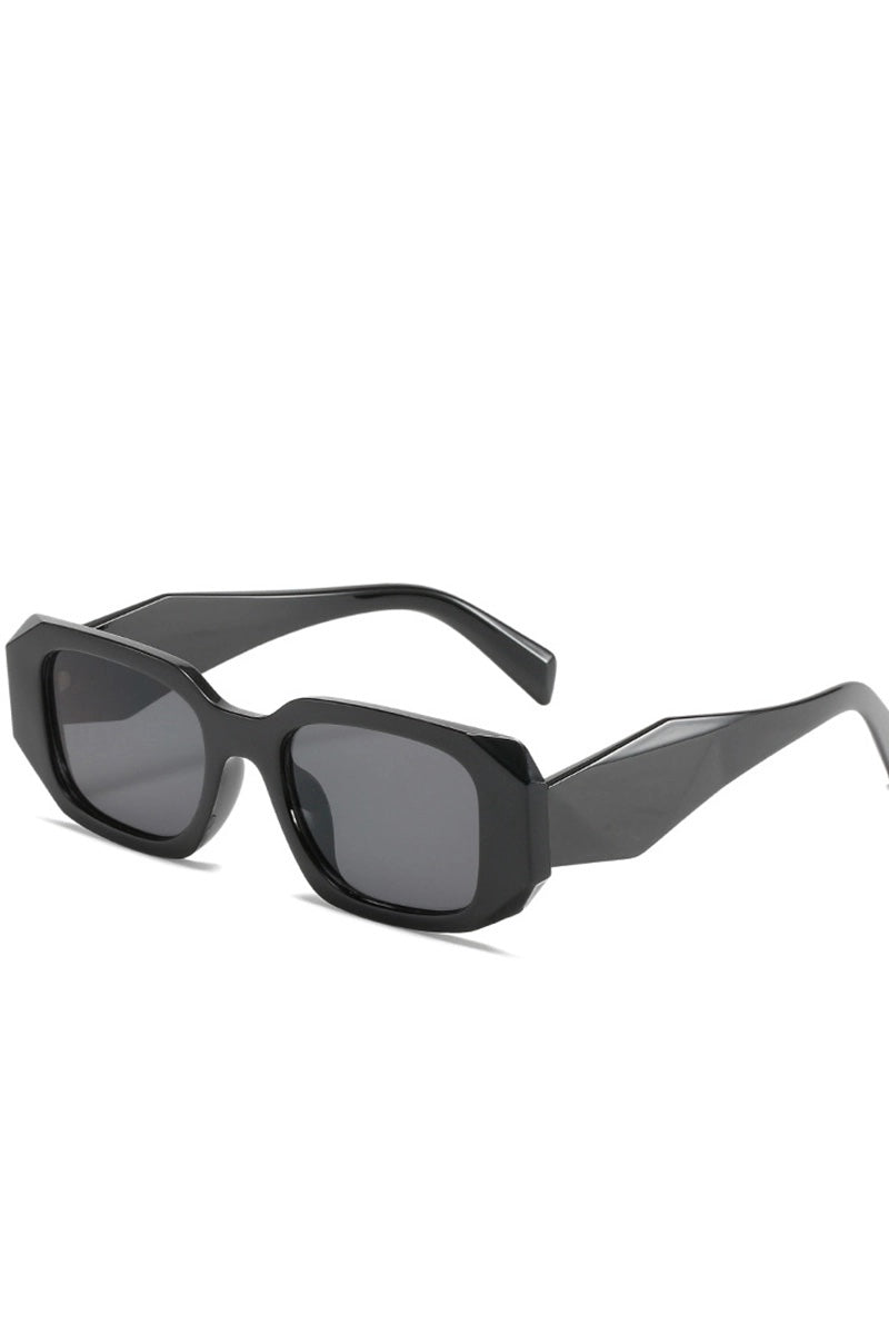 Wide Square Frame Fashion Sunglasses