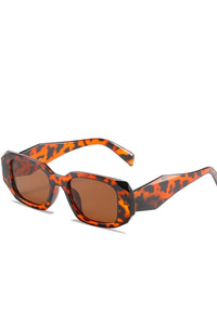 Wide Square Frame Fashion Sunglasses