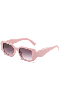 Wide Square Frame Fashion Sunglasses