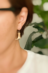 Cowgirl Bootie Dangle Earring