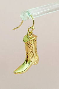 Cowgirl Bootie Dangle Earring