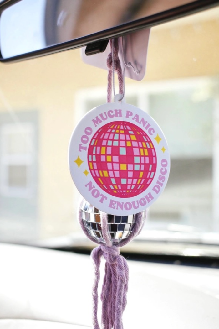 Disco Ball Car Air Freshener