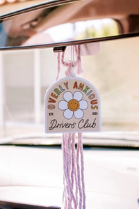 Overly Anxious Drivers Club Air Freshener