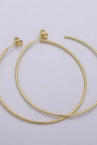 Loop Gold Earrings