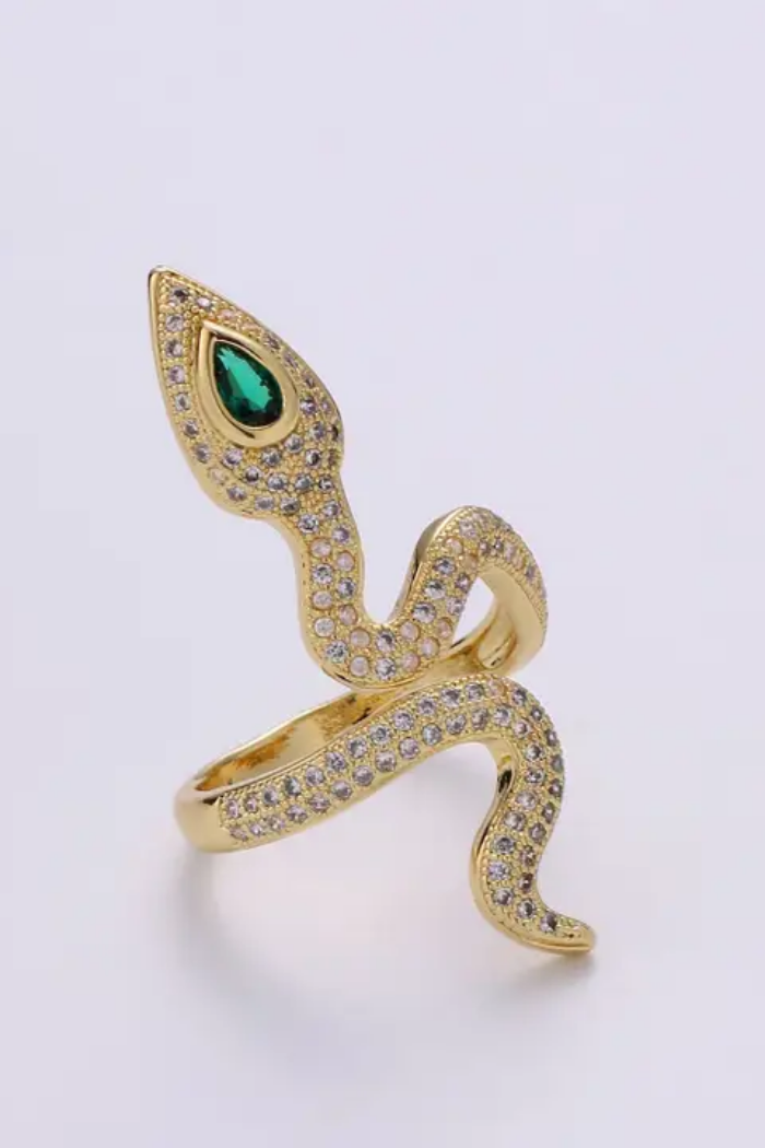 Gold Snake Ring