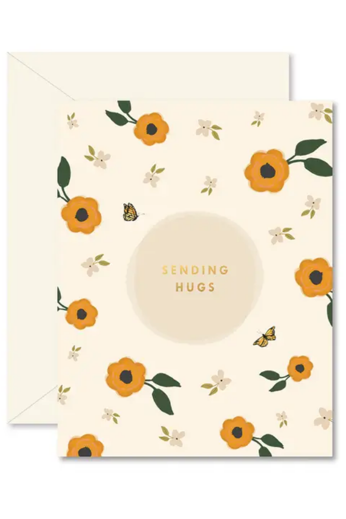 Sending Hugs Greeting Card