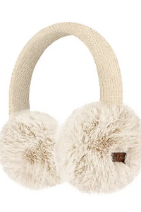 C.C. Faux Mink Fur Knitted Earmuff