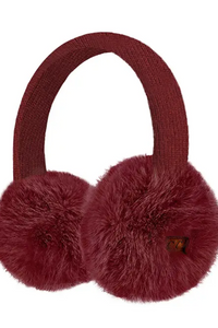 C.C. Faux Mink Fur Knitted Earmuff