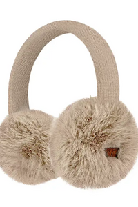 C.C. Faux Mink Fur Knitted Earmuff