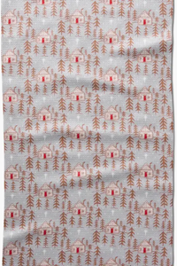 Christmas Printed Tea Towel