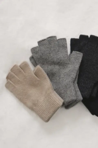 Fingerless Wool Gloves